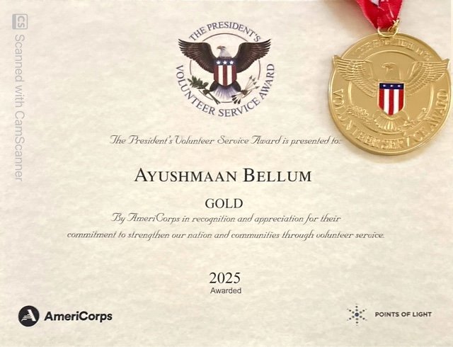 Presidential Gold Medal 2025